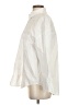 Zara Ivory Long Sleeve Button-Down Shirt Size S - photo 5