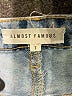 Almost Famous Hearts Blue Jeans Size 7 - photo 4