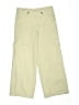 Zara 100% Polyester Green Ivory Cargo Pants Size 10 - photo 1