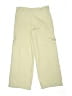 Zara 100% Polyester Green Ivory Cargo Pants Size 10 - photo 2