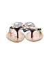 Schutz Silver Black Sandals Size 9 1/2 - photo 2