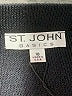 St. John Basics Solid Black Wool Skirt Size 10 - photo 4