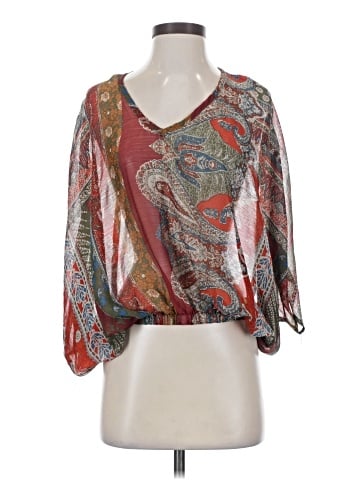 Poetry 3/4 Sleeve Blouse (view 1)