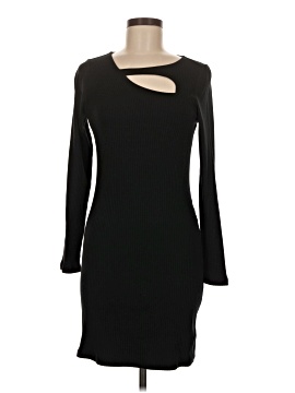 knit long sleeve dress mini Women's Brown Dress Long Sleeve Mini Sweetheart Knit