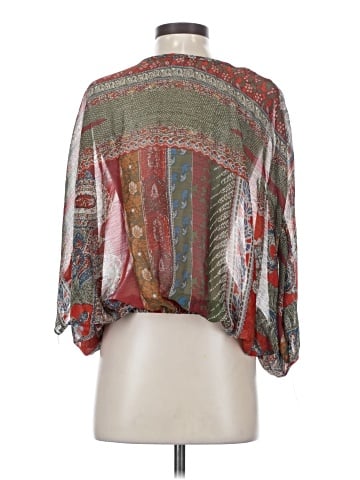 Poetry 3/4 Sleeve Blouse (view 2)