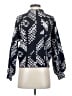 By Anthropologie Houndstooth Blue Pullover Sweater Size S - photo 2