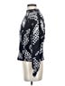 By Anthropologie Houndstooth Blue Pullover Sweater Size S - photo 5