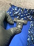 Halogen 100% Polyester Blue Long Sleeve Blouse Size M - photo 7