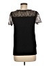 Ann Taylor LOFT Black Short Sleeve Top Size M - photo 2