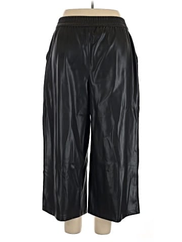Scoop Faux Leather Pants (view 2)