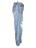 Shein 100% Modal Graphic Blue Jeans Size L (tall) - photo 4