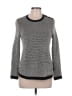 Charter Club Houndstooth Gray Pullover Sweater Size L (petite) - photo 1