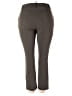 Nine West Solid Brown Black Active Pants Size 18 - photo 2