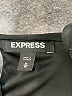 Express 100% Polyester Solid Black Cocktail Dress Size M - photo 7