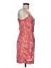 Kitty 100% Polyester Print Red Casual Dress Size M - photo 4