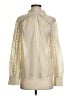 Lands' End Ivory Long Sleeve Blouse Size XS - photo 1