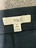 M&S Color Block Black Active Pants Size 10L - photo 7