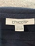 Chico's Blue Black Short Sleeve Top Size XL - photo 7