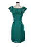 Gianni Bini 100% Polyester Solid Teal Cocktail Dress Size 4 - photo 1