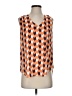 Ro & De Orange Sleeveless Blouse Size S - photo 1