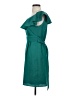 Gianni Bini 100% Polyester Solid Teal Cocktail Dress Size 4 - photo 5
