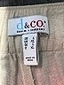 D&Co. Ivory Linen Pants Size L - photo 4