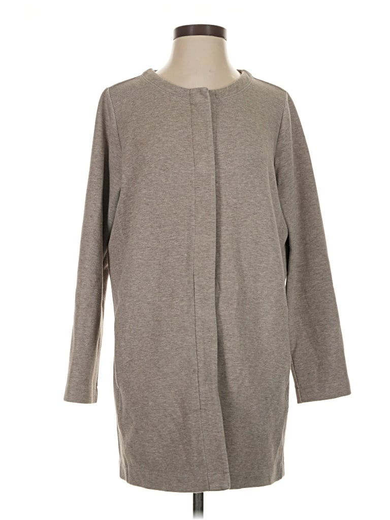 Pre-owned Purejill Cardigan Sweater In Gray