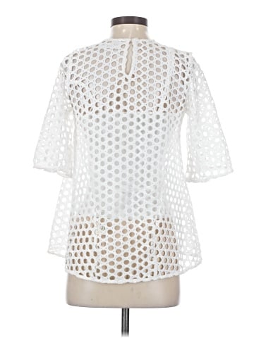 Line & Dot 3/4 Sleeve Blouse (view 2)