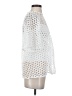 Line & Dot 100% Rayon White 3/4 Sleeve Blouse Size XS (estimated) - photo 4