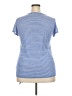 Apt. 9 Blue Short Sleeve Top Size XXL - photo 2