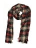 Assorted Brands 100% Polyester Plaid Brown Tan Scarf One size - photo 1