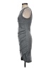 Leith Solid Gray Casual Dress Size S - photo 5