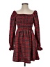 Unbranded Plaid Red Casual Dress Size S - photo 1