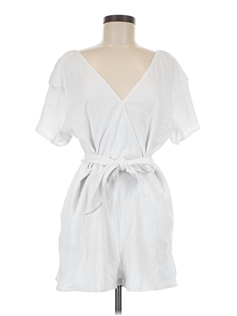 Pre-owned Vitamin A Romper In White