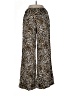 Bershka Animal Print Gold Casual Pants Size L - photo 2