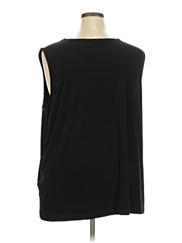 Ulla Popken Sleeveless T-Shirt (view 2)