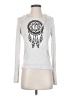 Miss Chievous Silver Pullover Sweater Size S - photo 1