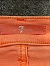 7 For All Mankind Color Block Orange Jeans Size 27 waist - photo 7