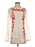 Sabine Ivory Long Sleeve Blouse Size S - photo 1