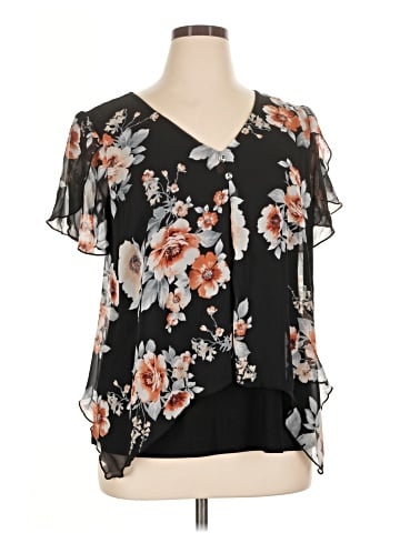 Liz McCoy Short Sleeve Blouse (view 1)