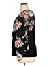 Liz McCoy Black Short Sleeve Blouse Size XL - photo 5