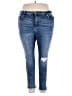 KANCAN JEANS Hearts Blue Jeans Size 3X - photo 1