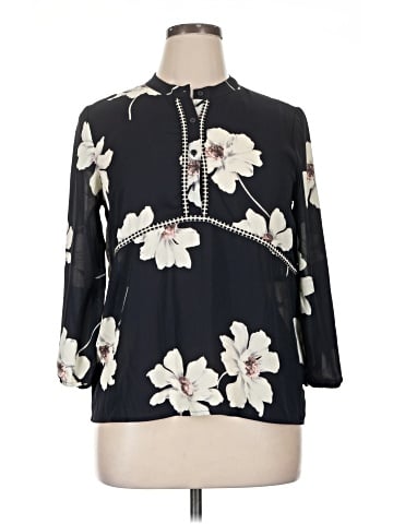 Eclair 3/4 Sleeve Blouse (view 1)
