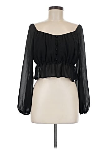 Nasty Gal Inc. Long Sleeve Blouse (view 1)