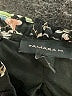 Tamara H. 100% Polyester Floral Black Short Sleeve Blouse Size XS - photo 4