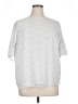 Ava & Viv 100% Polyester White Short Sleeve Blouse Size 14 (X) - photo 1