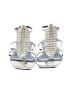 Roberto Cavalli 100% Leather Silver Gold Sandals Size EU 39 - photo 2