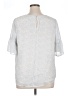 Ava & Viv 100% Polyester White Short Sleeve Blouse Size 14 (X) - photo 2