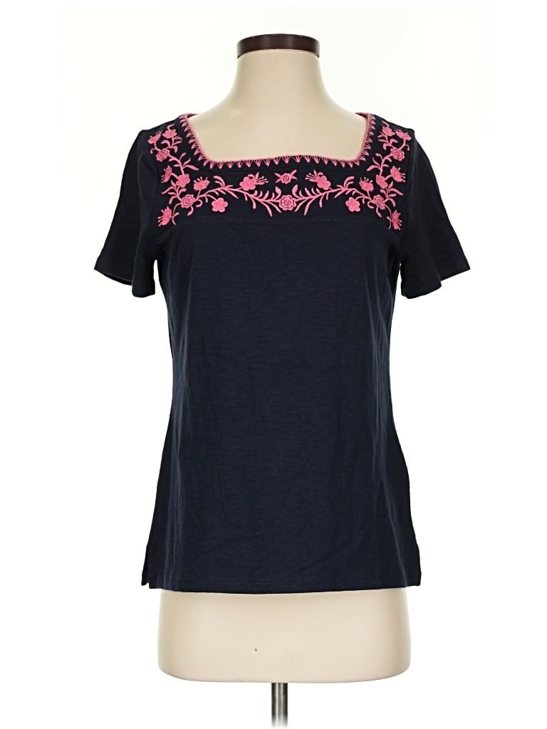 Click to view more detailed imagery on our partner's website Pre-owned Talbots Short Sleeve T-shirt In Blue
