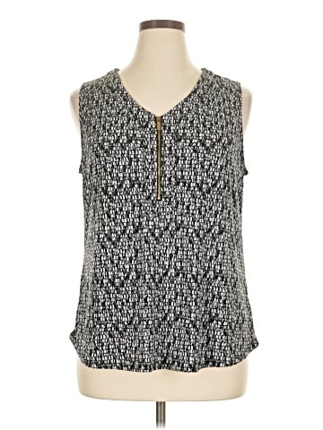 Ellen Tracy Sleeveless Blouse (view 1)
